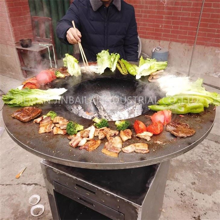 Barbecue in Corten