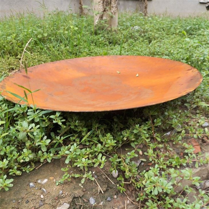 Braciere da esterno in acciaio Corten