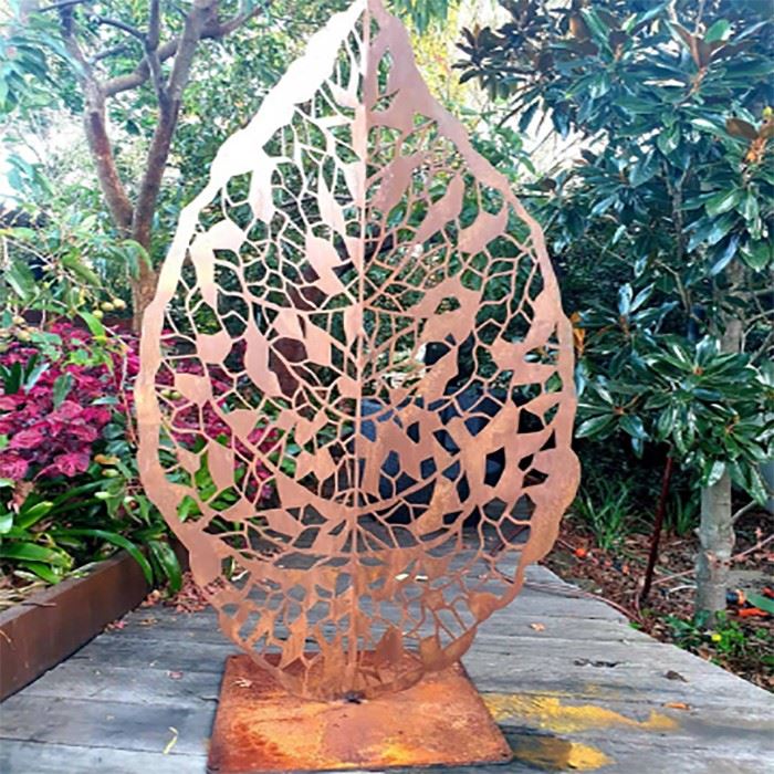 Corten Statue Decor Garden