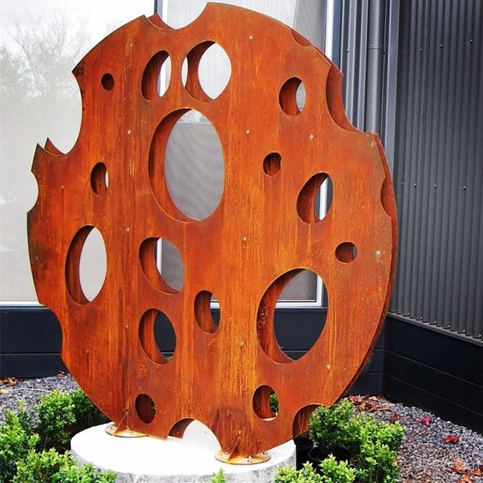 Corten Statue Decor Garden