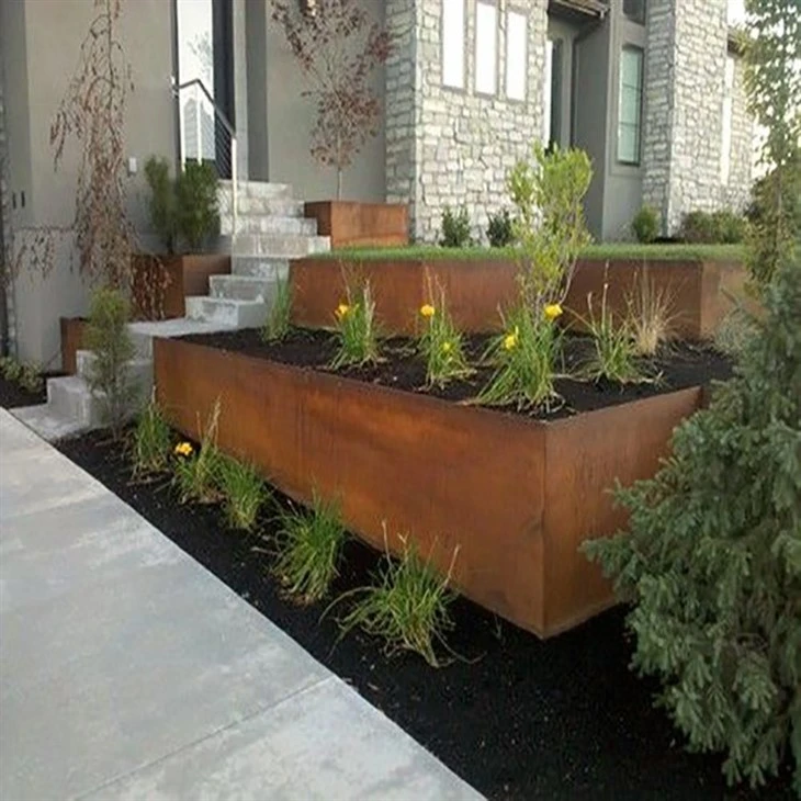 DIY Steel Edging
