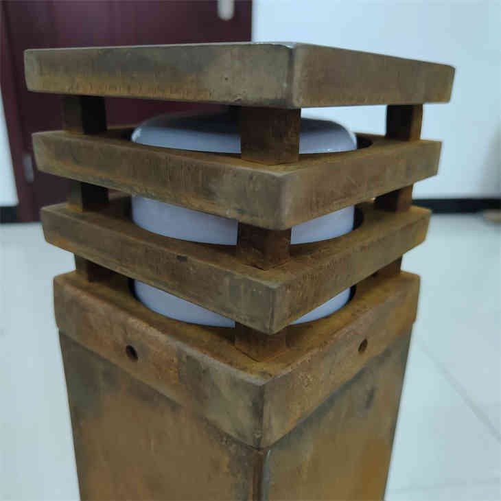 Outdoor Square Led Bollard Light