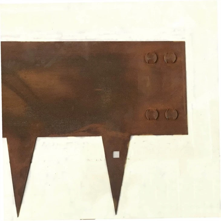 Corten Steel Garden Edging