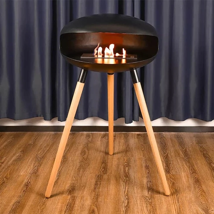 Alcohol Standing Fireplace