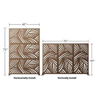 Free Standing Garden Screens