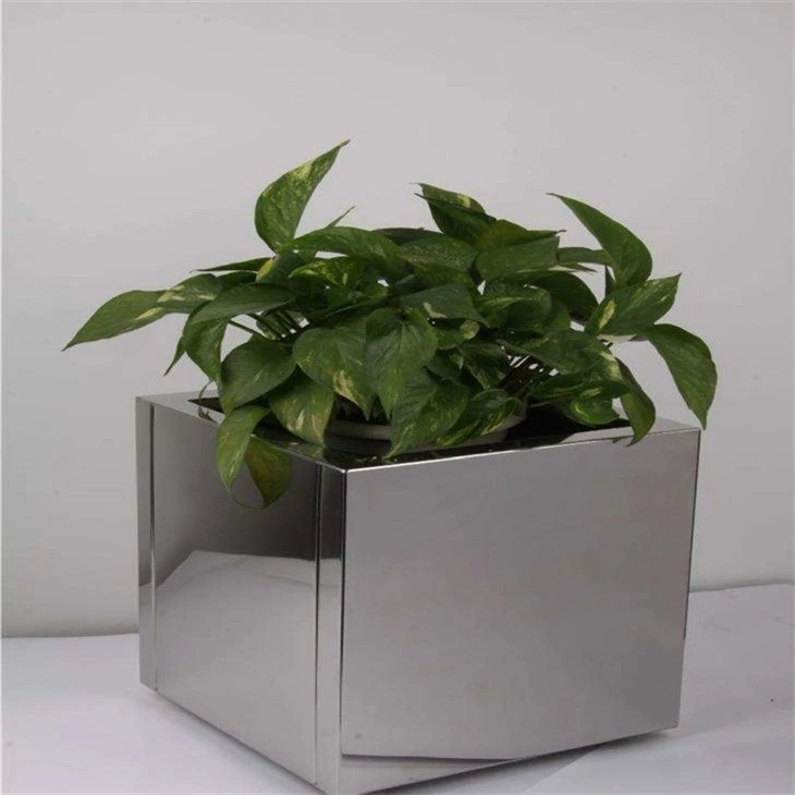Stainless Steel Flower Planter Corten Box